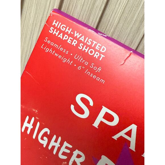 SPANX High-Waisted Shaper Short in Very Black, Size M - Picture 6 of 11